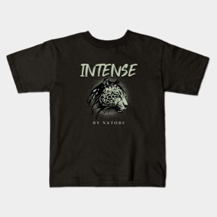 Intense By Nature Quote Motivational Inspirational Kids T-Shirt